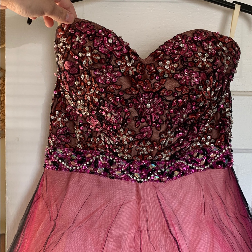 Tulle Ballgown Prom Dress - Picture 2 of 4